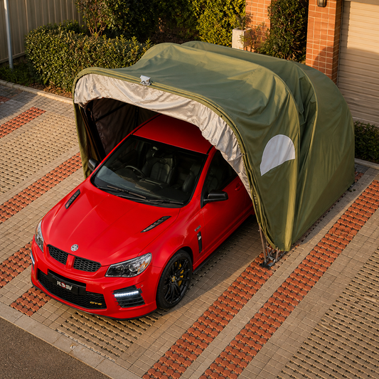 Retractable Outdoor Car Shelter