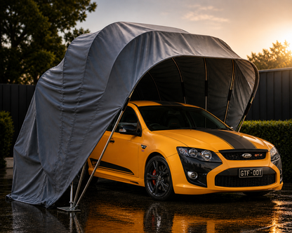Retractable Outdoor Car Shelter